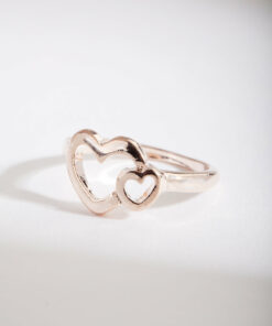 Double Heart Ring