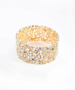 Embellished Stone Stretch Bracelet