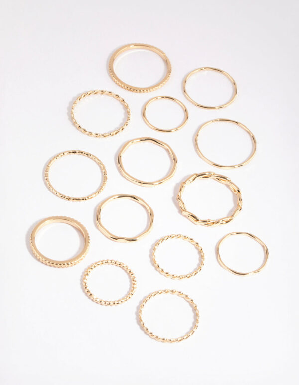 Fine Mixed Ring Pack