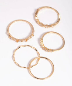 Delicate RIng Stack 5-Pack