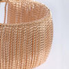 Wide Chain Cuff Bangle Bracelet