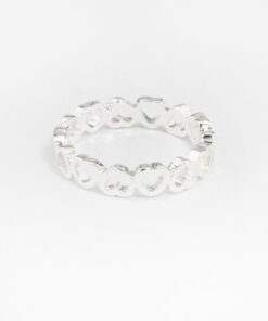 Alternating Heart Ring