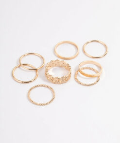 Classic Braid Ring 8-Pack