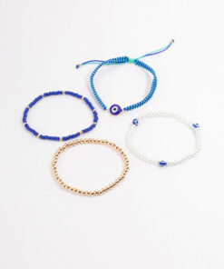 Woven Evil Eye Bracelet