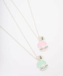 Kids Shell Pendant Necklace Pack