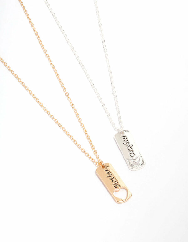 Mother & Daughter Necklace Pack