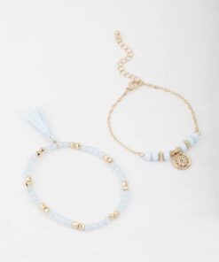 Beaded Tassel Bracelet