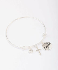 Disc Charm Bangle