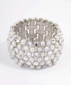 Pearl Large Statement Bracelet