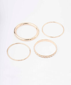 Ornate Bangle 4-Pack