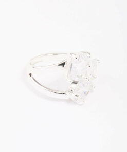 Mixed Stone Trio  Ring