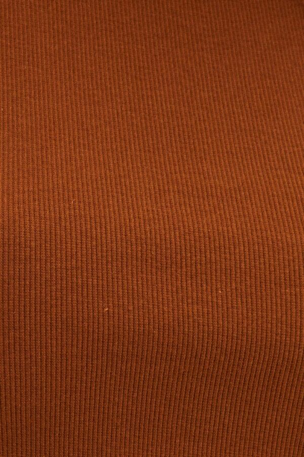 Brown Tank Top Sleeveless Crew Neck - Image 6