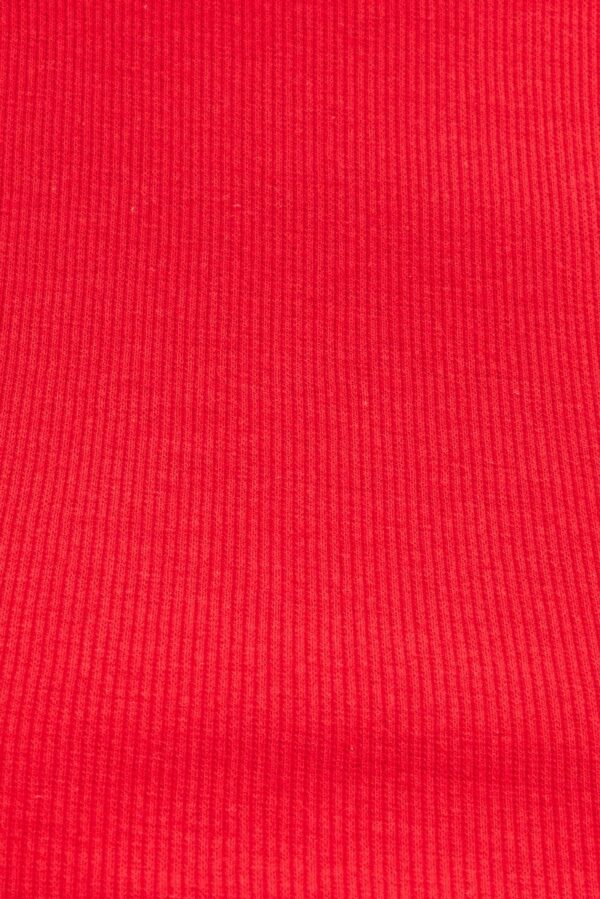 Red Tank Top Sleeveless Crew Neck - Image 6