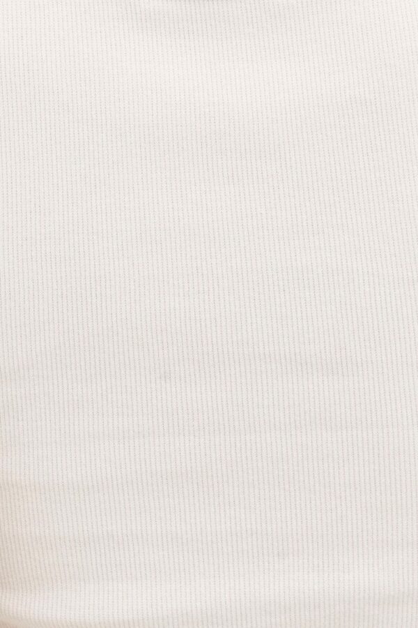 White Tank Top Sleeveless Crew Neck - Image 7