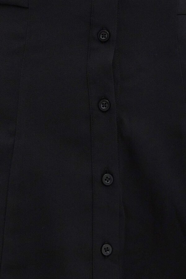 Black Shirt Dress Long Sleeve - Image 6