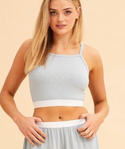 Blue Mia Soft Rib Tank